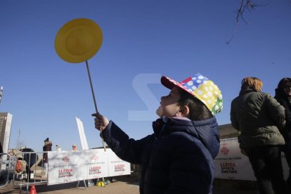 Sis mil persones van assistir a la festa a la Seu Vella de Lleida per recaptar fons contra el càncer infantil