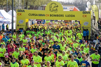 Imatges de la Cursa de Bombers de Lleida 2018