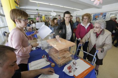 Colegios electorales en Lleida ciudad y comarcas. En actualización...