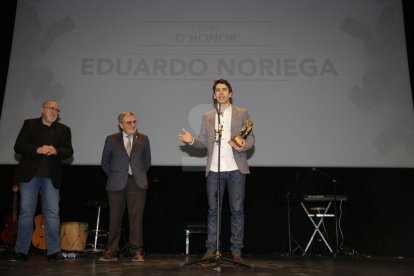 Eduardo Noriega y Sílvia Munt acaparan la atención en el acto inaugural