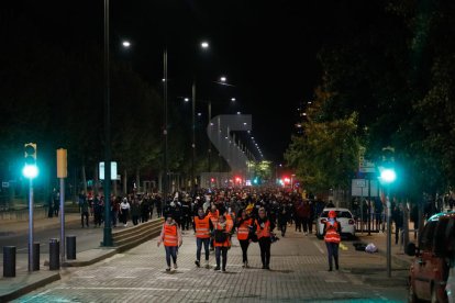 Imatges dels disturbis de la nit de dimecres