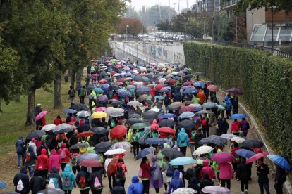 Hi van participar 1.500 persones tot i la pluja.