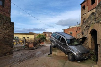 Més danys per culpa del temporal a l'Albi