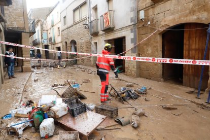 Imatges dels danys i desperfectes després del temporal a les comarques de Lleida