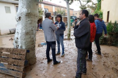 Imatges dels danys i desperfectes després del temporal a les comarques de Lleida