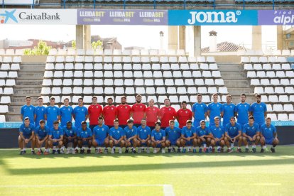 La plantilla del Lleida Esportiu de la temporada 2019-2020