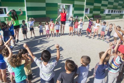 Casalet organitzat per Quàlia a Tàrrega a les instal·lacions de l’escola Maria-Mercè Marçal.