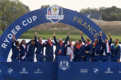 Sergio García hace historia en la Ryder Cup