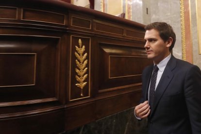 El líder de Ciutadans, Albert Rivera.