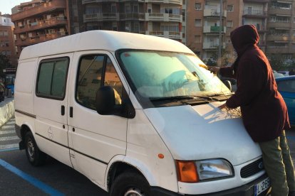 La ciutat de Lleida ha registrat temperatures sota zero els últims dies.