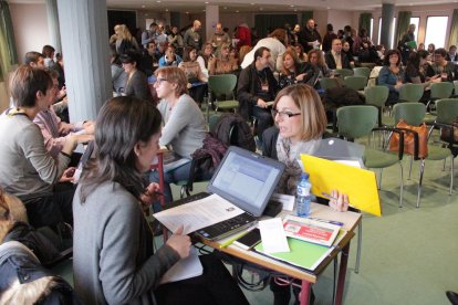 La jornada Meeting Point va posar en contacte empreses amb vacants d’ocupació i persones a l’atur.