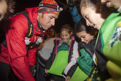 Raül Arenas, un atleta solidari a Tàrrega