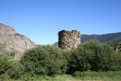 Imatge d’arxiu de la Torre dels Moros d’Espot.