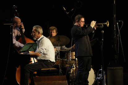 L’actuació de Jim Rotondi Quartet va posar ahir a la nit al Cafè el punt final al XXIII Jazz Tardor.