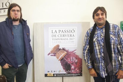 Presentació del cartell de la pròxima edició de la Passió de Cervera. 