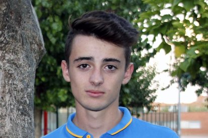 Aleix Porras, un atleta de Alpicat que pertenece al FC Barcelona.