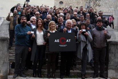 Un centenar de càrrecs van assistir ahir a la presentació de l’Assemblea d’Electes a Girona.