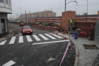 La futura estació de bus.