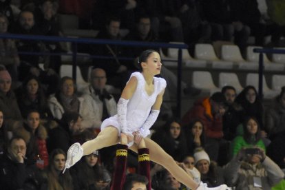 Tòn Cónsul i Alexanne Bouillon, durant l’Estatal de Vielha.