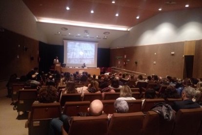 La jornada de Cardiología tuvo lugar en la sala de actos del Arnau. 