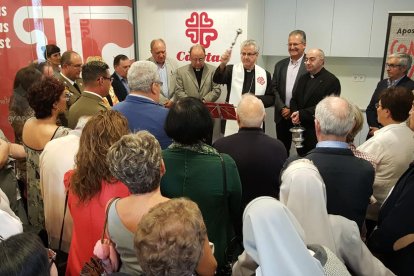 L’arquebisbe d’Urgell, Joan-Enric Vives, va presidir la inauguració.