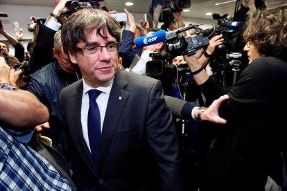 Puigdemont, a Brussel·les dimarts passat