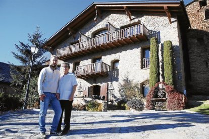 Hotel Rural Mas d’en Roqueta, a Aravell (Alt Urgell).