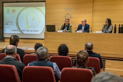 La presentació de l'espot de la DOP Garrigues.