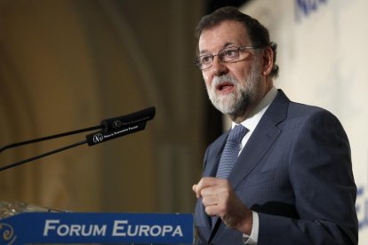 El president del Govern, Mariano Rajoy.