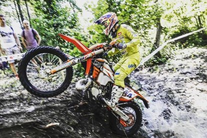 Betriu va aconseguir ahir el seu millor resultat al Mundial d’enduro.