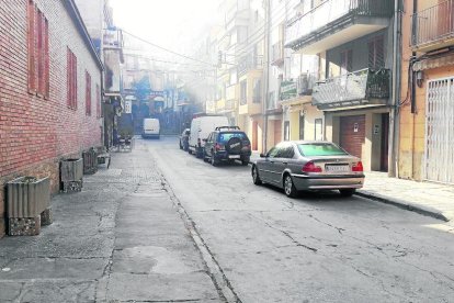 El carrer Bisbe Bernaus del centre d’Artesa, que serà reformat.