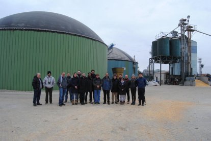 Una delegación chilena visita plantas de purines de Lleida