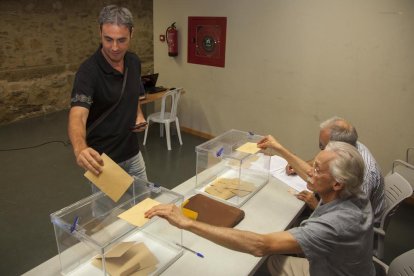 Un vecino de El Talladell, en la elección de vocales de la EMD.