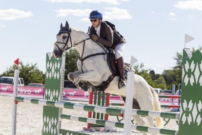 Marçal Piró, en plena acció durant una competició de la temporada actual.