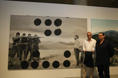 Ydáñez mostra a la Panera pintures de gran format que viatjaran a l’Arts Santa Mònica de Barcelona.