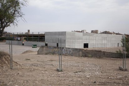 Les obres del nou supermercat de la cadena Esclat de Tàrrega.