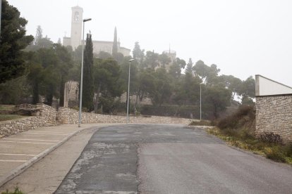 La reurbanització del carrer La Pau, una de les inversions del 2017.