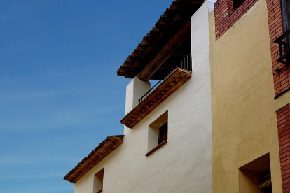 Imagen de la casa natal, en la calle Sant Teresa Jornet.