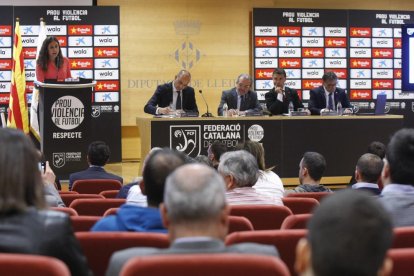 La Federación Catalana está concienciada en erradicar la violencia en los campos.