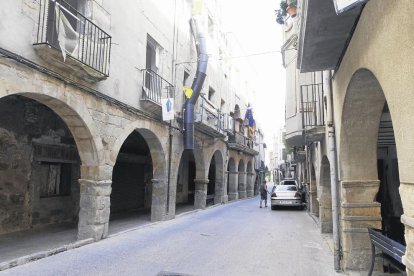 Imagen de archivo del centro histórico de Juneda.