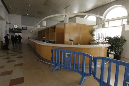 La cafeteria de l’estació de ferrocarril està tancada des del començament de l’any.