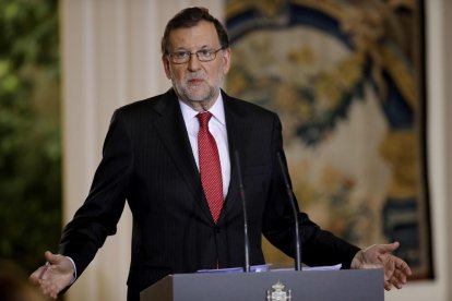 El president del Govern, Mariano Rajoy.