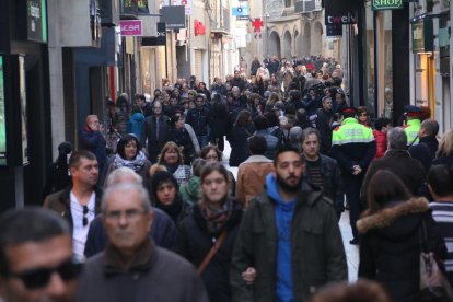 L'Eix Comercial de Lleida.