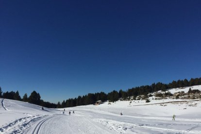 Una vista de las pistas de Tuixent-La Vansa.