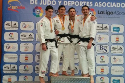 Plata per al lleidatà Rubén Cabanillas en l’Estatal de Jujitsu