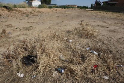 Uno de los solares en mal estado que se pueden encontrar en Torrefarrera.