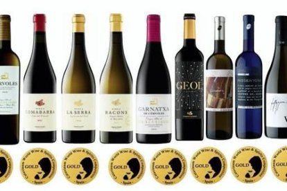 Vins lleidatans premiats amb les medalles Gran Or i Or.