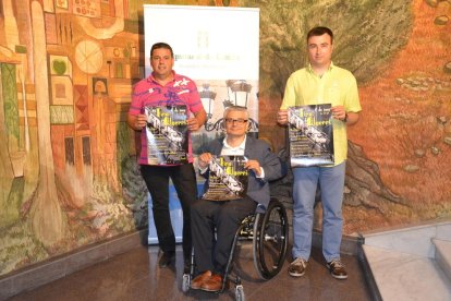 Miquel Plensa, Jordi Latorre y Jesús Brufal durante la presentación.