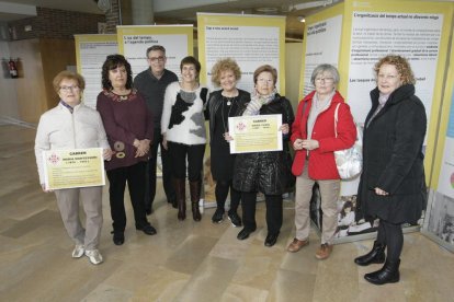 El Centre Cívic de Balàfia inauguró ayer la exposición “Quin temps tenim”. 