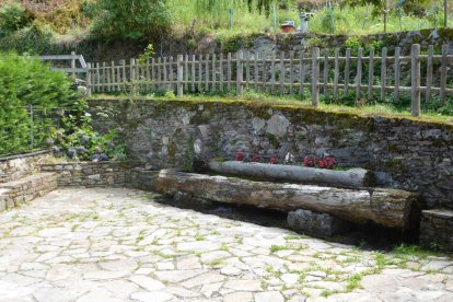 Preciós racó al poble de Les a la Vall d'Aran